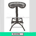 Hot Selling Decorative Wrought Iron Bar Chair Factory Price